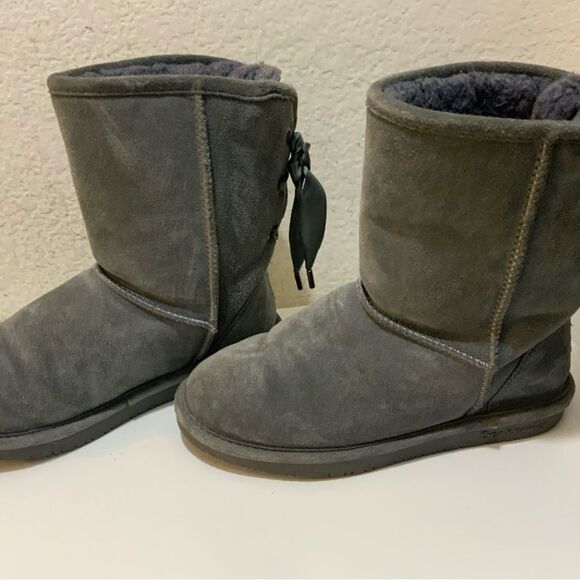 Bearpaw Phylly Boots with lace-up back size 8 - Picture 6 of 15